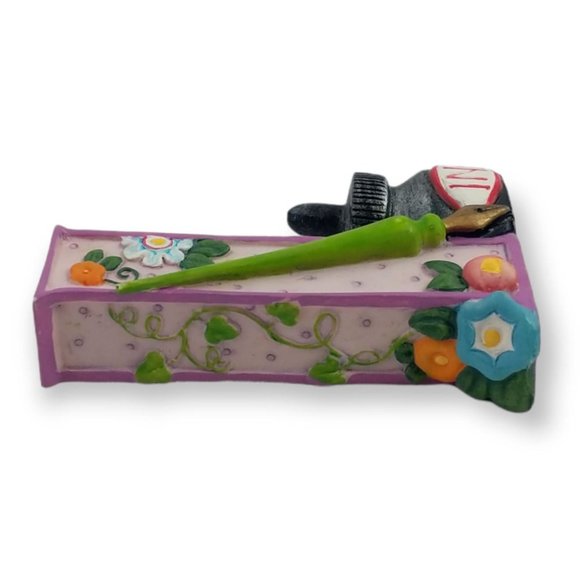 Mary Engelbreit Ink Vintage 2.5 inch Alphabet Letter Initial I (Ink Writing) - Picture 4 of 6